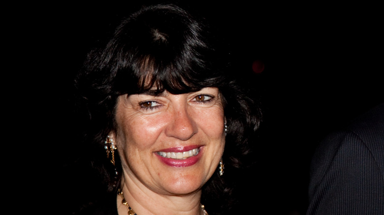 A close up of Christiane Amanpour