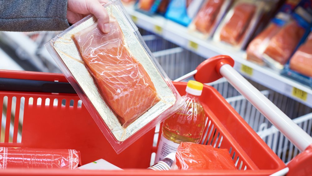 salmon grocery store