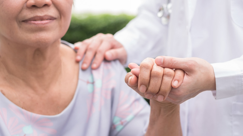 doctor with patient