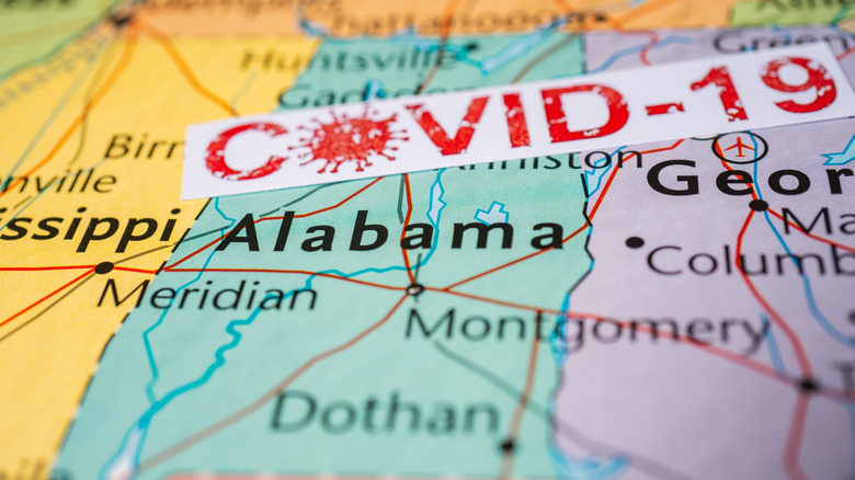COVID-19 U.S. map