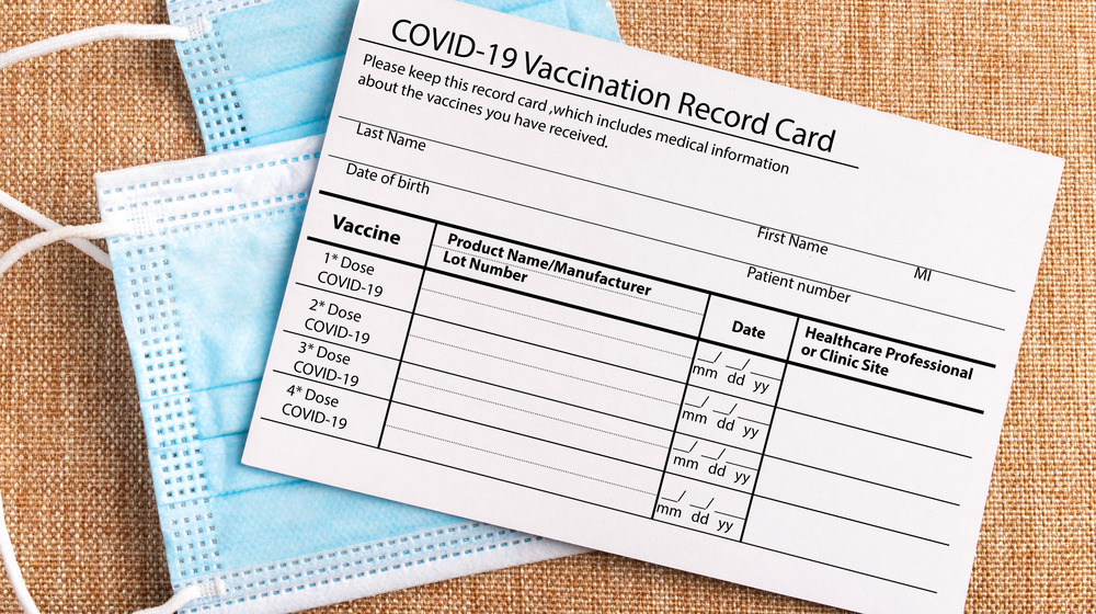 Vaccine card 