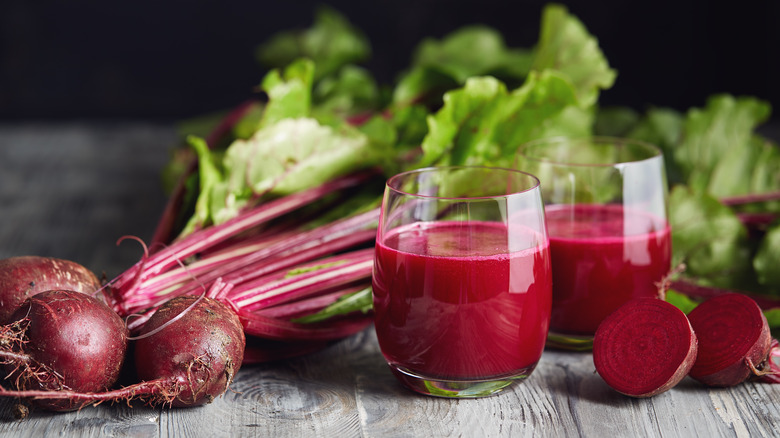 Beets and beet juice