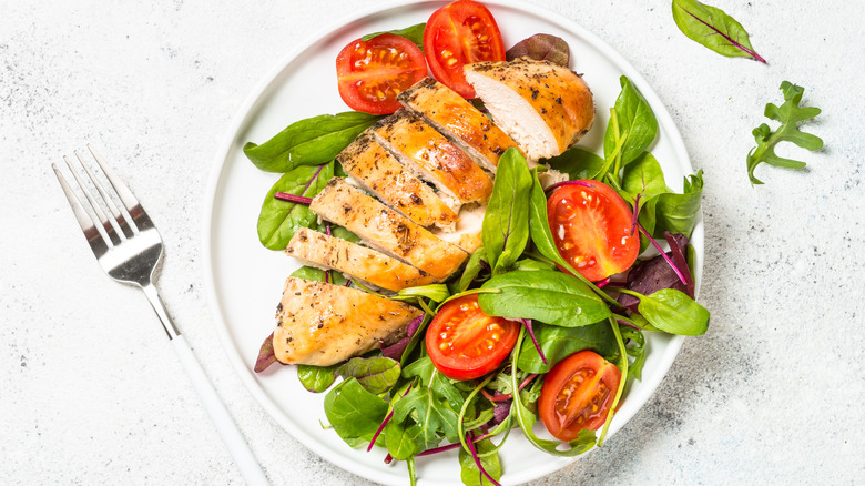 Keto diet meal