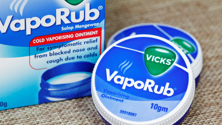 containers of Vicks VapoRub