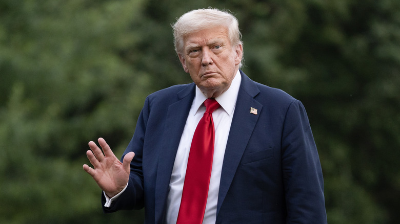 President Donald Trump on July 13, 2025