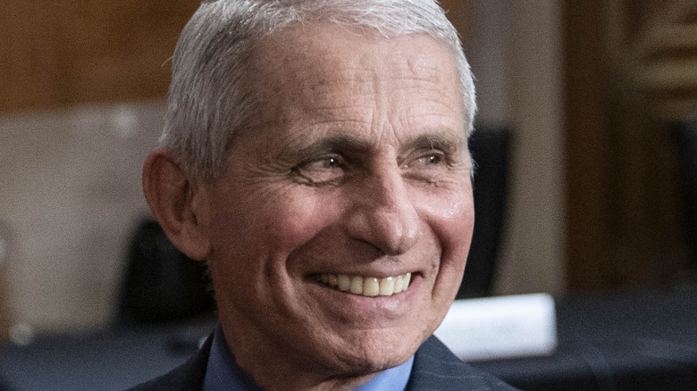 Dr. Anthony Fauci smiling