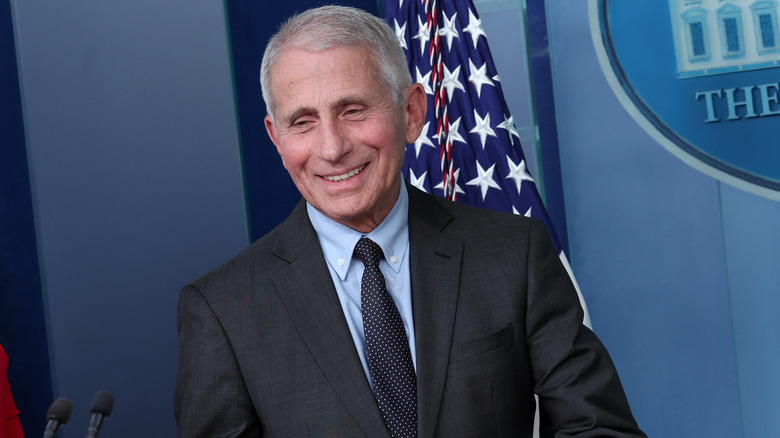 Dr. Anthony Fauci at White House
