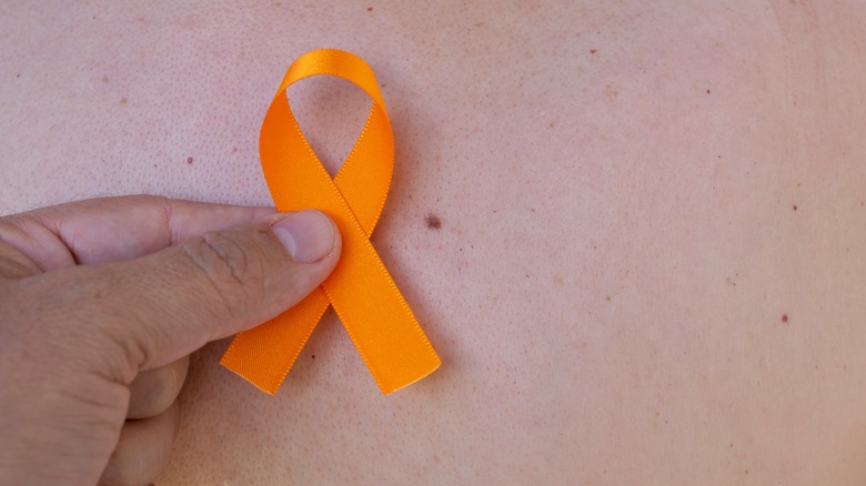 Stickers used to raise awareness for skin cancer