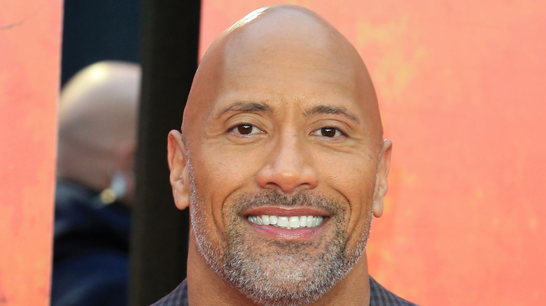 Dwayne 'The Rock' Johnson (Eyebrow) Big Head. Larger than life