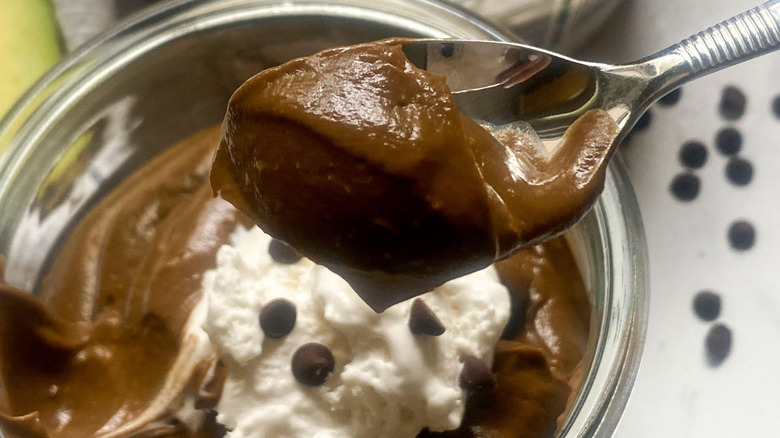chocolate avocado pudding