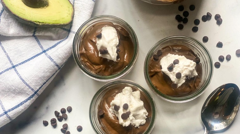 Easy Chocolate Avocado Pudding