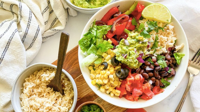 burrito bowls