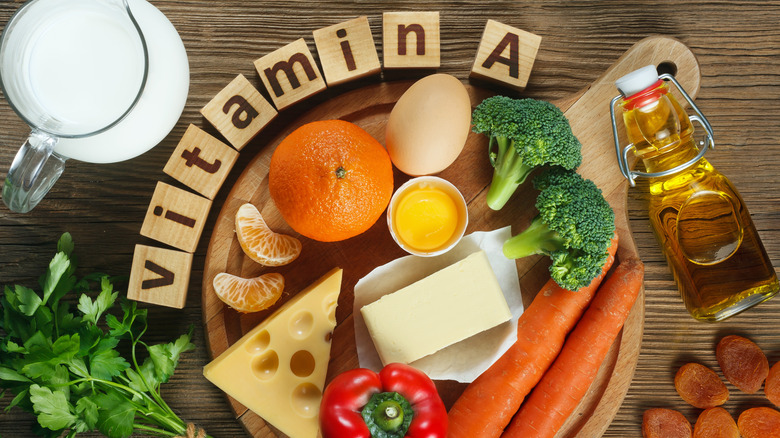 Spread of vitamin A foods
