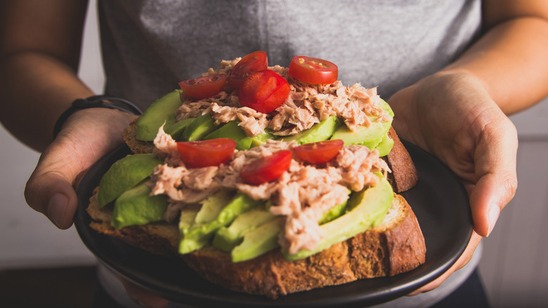 Tuna fish sandwich
