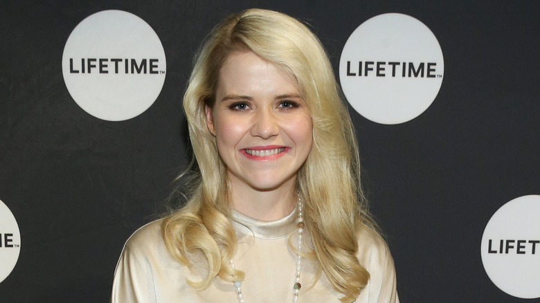 Elizabeth Smart posing for a picture during the Lifetime and NeueHouse Women's Forum screening of "I Am Elizabeth Smart" at NeueHouse Madison Square