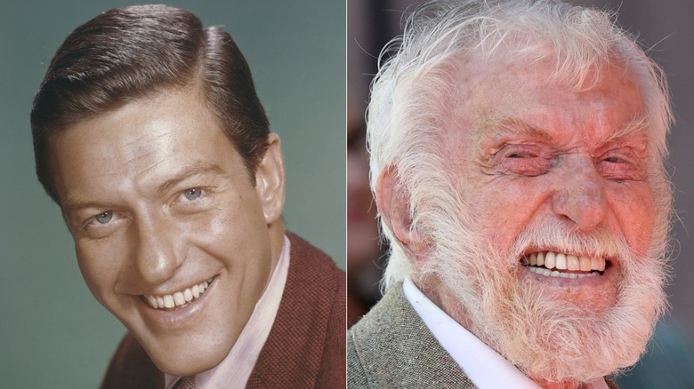 Dick Van Dyke smiling at a celebrity event