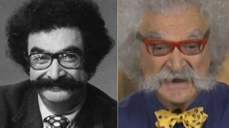 Gene Shalit in his later life posing for the camera