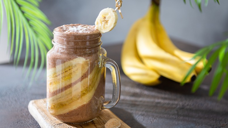 chocolate banana smoothie