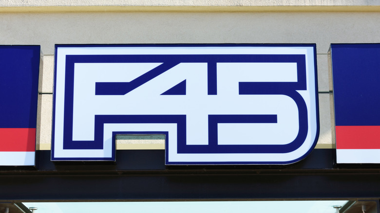 f45 fitness sign