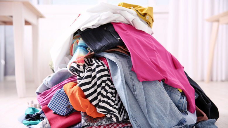 pile of laundry