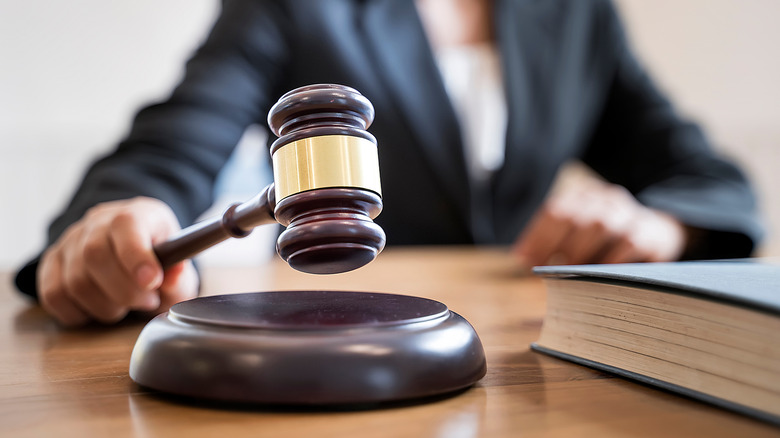 judge and gavel