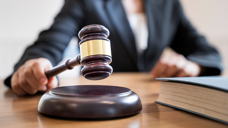 judge and gavel