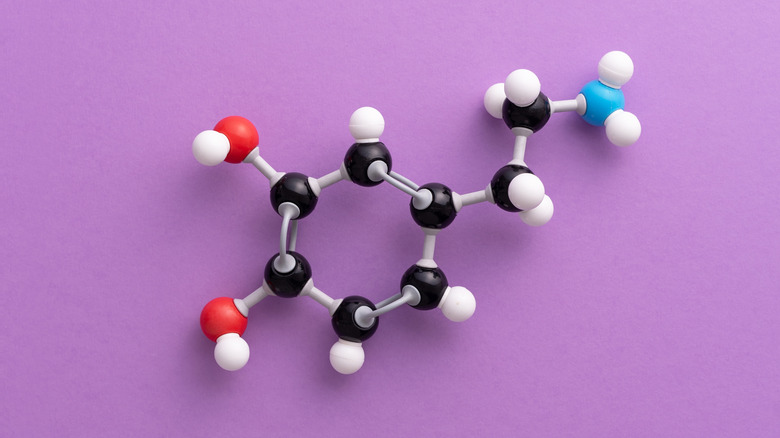 dopamine molecular structure