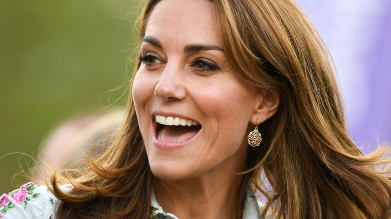 smiling Kate Middleton close up shot