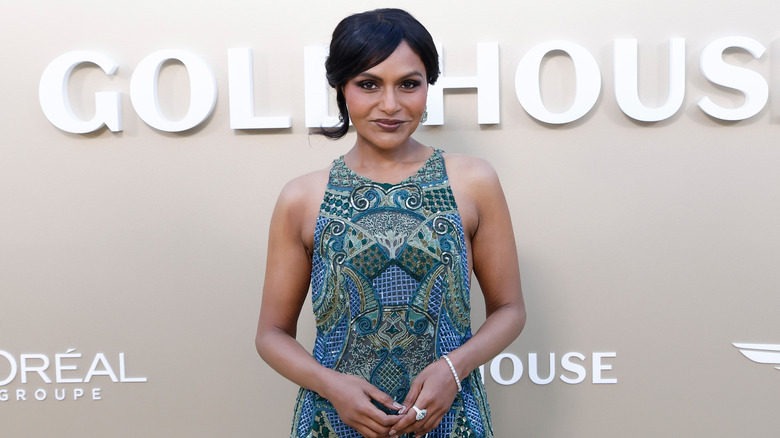 Mindy Kaling posing
