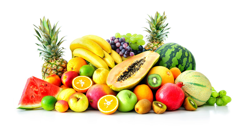 variety of fruit