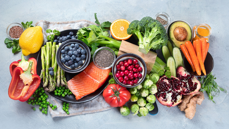 fruits and vegetables