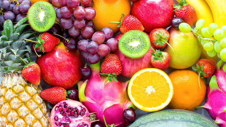 assorted fruits 