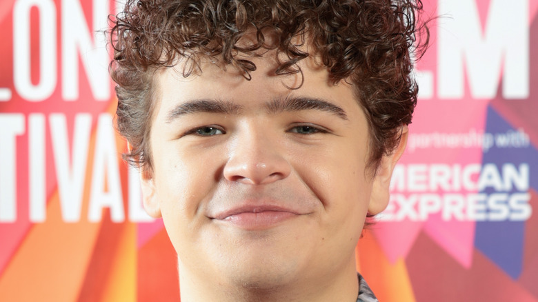 Gaten Matarazzo smiling at film festival