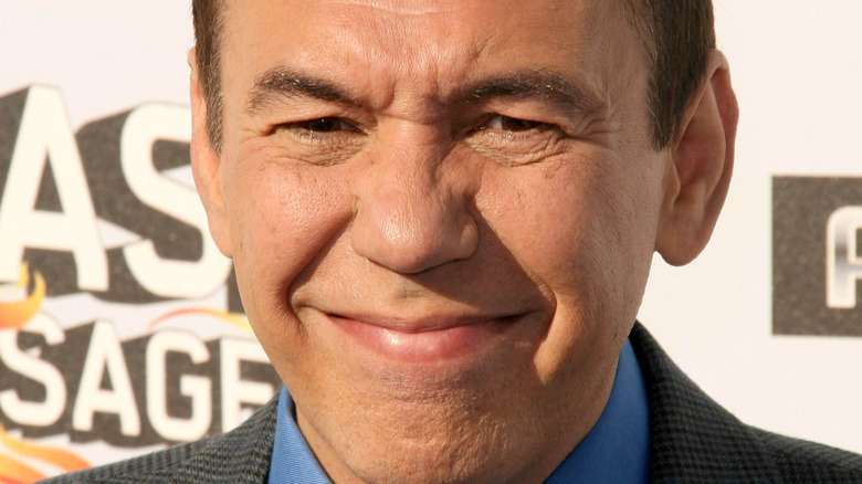 closeup of comedian Gilbert Gottfried