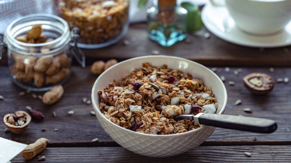 breakfast of  granola