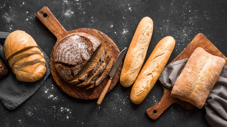 loaves of bread