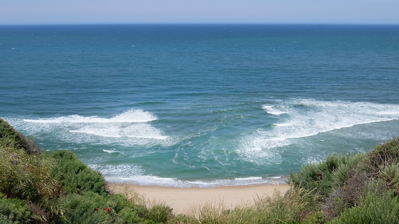 rip current in ocean