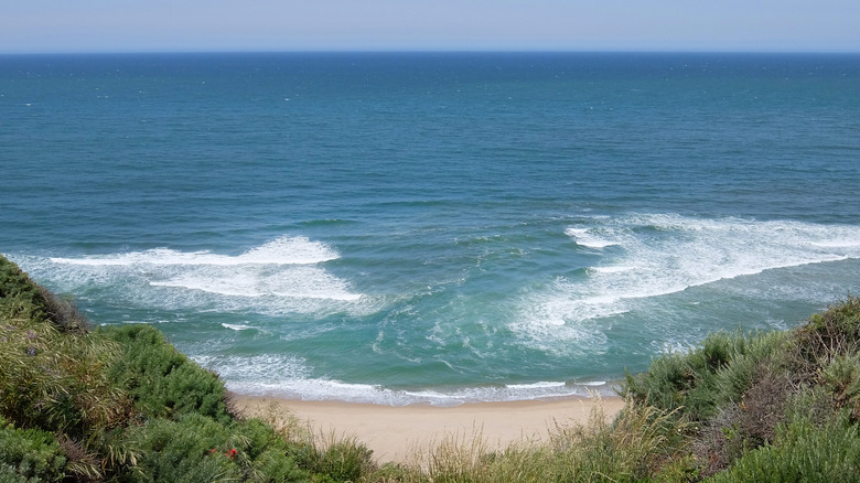 rip current in ocean