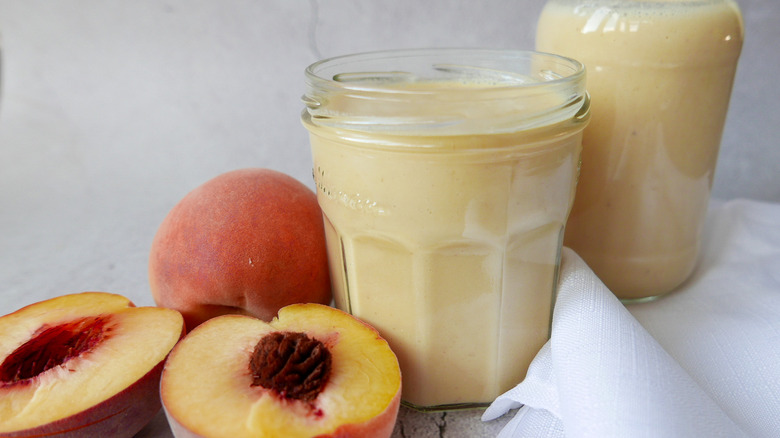 peach smoothies