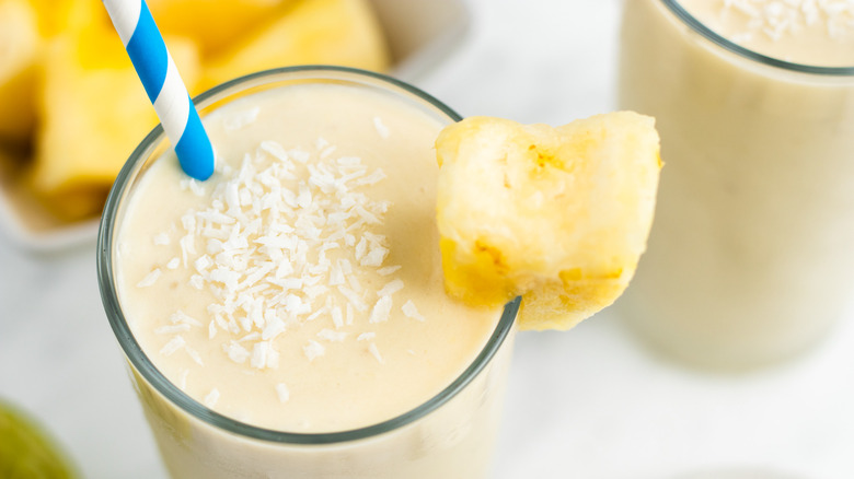 serving of piña colada