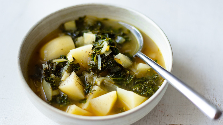 soup in a bowl 