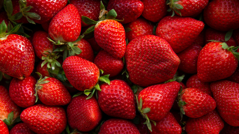 Close-up of strawberries 