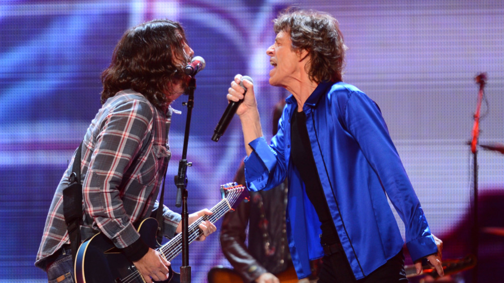mick jagger and david grohl