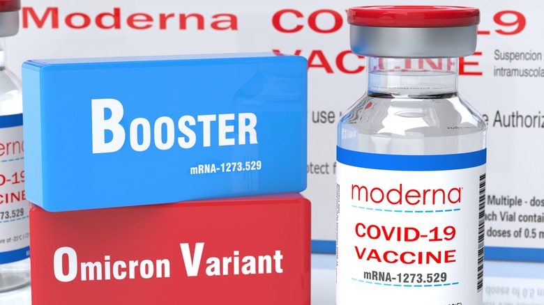 Moderna COVID-19 vaccine vial