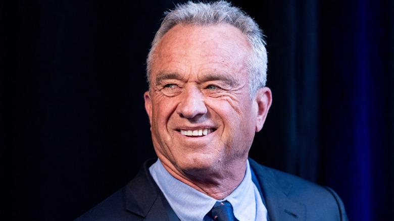 photo of Robert F Kennedy Jr smiling at event