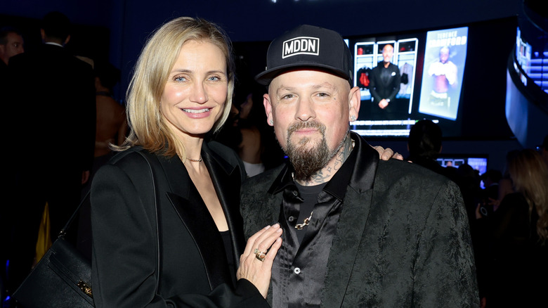 Cameron Diaz and Benji Madden attending the Michael Rubin REFORM Alliance Casino Night Event