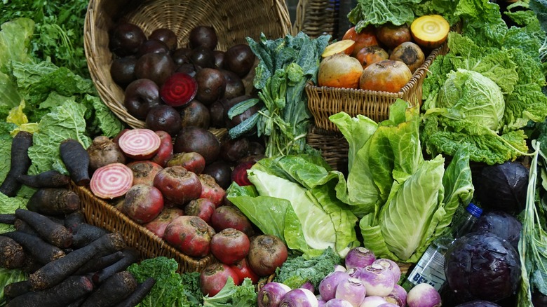 Fresh vegetables