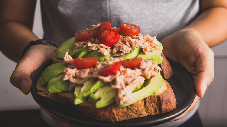 Tuna fish sandwich