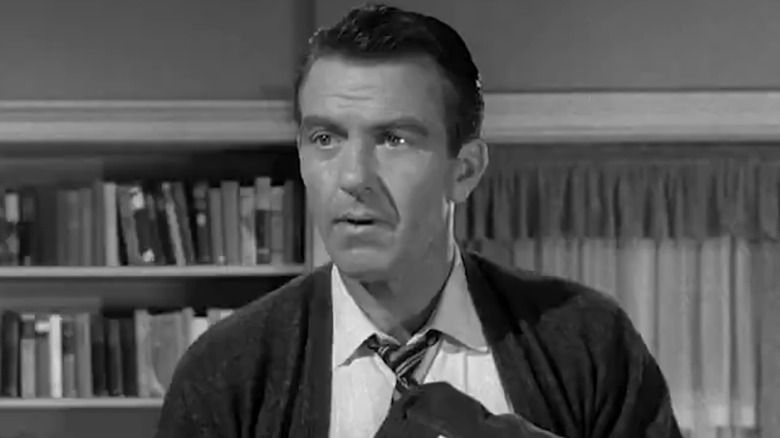 A still of Hugh Beaumont from 'Leave it to Beaver'