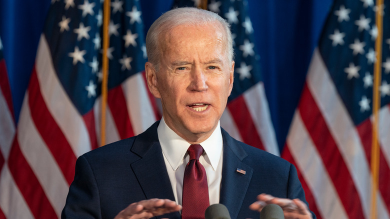 President Biden speaks at an event